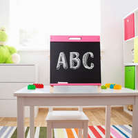 Rózsaszín gyermek rajztábla kétoldalú 48,5 x 48 x 36 cm 10034490