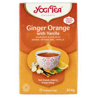 Yogi Tea Yogi Tea BIO narancsos gyömbér tea vaníliával 17 filter 30,6 g