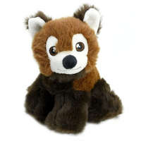 Vörös plüss panda 17cm