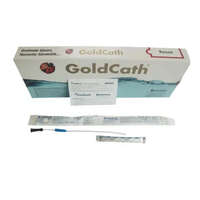 Hidrofil urológiai katéter férfi 14 ch 40 cm zöld