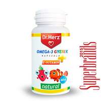  Dr. Herz Omega-3 500 mg gyerek kapszula (60 db)