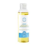 Yamuna Növényi alapú Masszázsolaj Sport borsmenta-rozmaringos (250 ml)