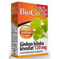  BioCo Ginkgo Biloba 120 mg kivonat tabletta Megapack (90 db)