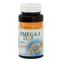 vitaking Omega 3 Kids Halolaj 500mg gélkapszula (100 db)