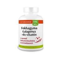Interherb XXL Fokhagyma-galagonya-B1 vitamin tabletta (90 db)