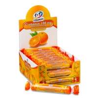  1x1 Vitaday Szőlőcukor rágótabletta C-vitamin 100 mg, narancs ízű (17 db)