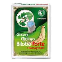 Dr. Chen Ginseng Ginkgo Biloba Forte + rózsagyökér kapszula (30 db)