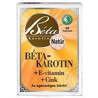 Dr. Chen Béta-karotin + E-vitamin + Cink lágyzselatin kapszula (60 db)