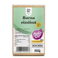  Naturbit It&#039;s us Gluténmentes barna rizsliszt (500 g)