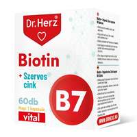  Dr. Herz Biotin + Szerves Cink kapszula (60 db)