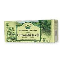 Herbária Filteres tea Citromfű levél (25x1 g)