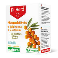 Dr. Herz Homoktövis + Echinecea + C-vitamin kapszula (60 db)