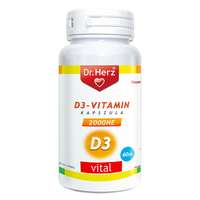  Dr. Herz D-vitamin 2000 NE lágykapszula (60 db)