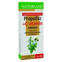  Naturland Propolisz tabletta + C-vitamin (20 db)