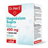 Dr. Herz Magnézium Supra 400 mg + Szerves Cink kapszula (60 db)