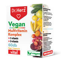Dr. Herz Vegan Multivitamin komplex kapszula (60 db)