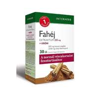 Interherb Napi 1 Fahéj extraktum 200 mg + króm kapszula (30 db)