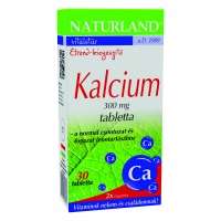  Naturland Kalcium tabletta 300 mg (30 db)