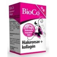  BioCo Hialuronsav + Kollagén kapszula (30 db)