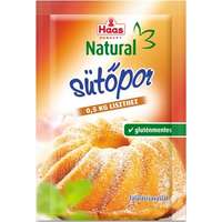 Haas Natural Sütőpor, gluténmentes (12 g)