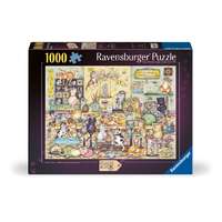 Puzzle 1000 db - Bolondos macskák ünnepe