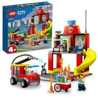 LEGO LEGO® City Fire: Tűzoltóállomás és tűzoltóautó 60375