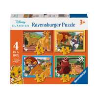 Puzzle 4in1 - Lion King