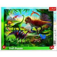 Trefl Trefl: Dinoszauruszok 25 darabos keretes puzzle