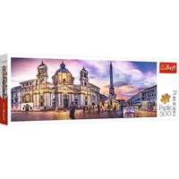 Trefl Trefl: Piazza Navona, Róma panoráma puzzle - 500 darabos