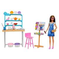 Mattel Barbie: Feltöltődés játékszett - műterem
