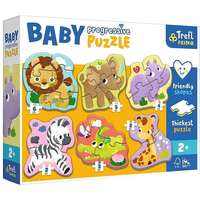 Trefl Trefl Baby: Szafari puzzle szett