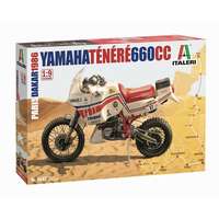 ITALERI Italeri: Yamaha Tenere 660 cc 1986 motorkerékpár makett, 1:9