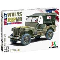 ITALERI Italeri: Jeep Willys MB terepjáró makett, 1:24