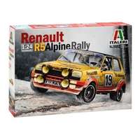 ITALERI Italeri: Renault R5 Alpine rali versenyautó makett, 1:24