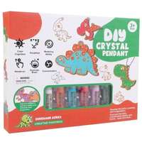 Manyuk Toys Csináld magad dinoszaurusz kristály-medál szett