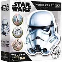 Trefl Trefl Puzzle Wood Craft: Star Wars, Rohamosztagos sisak - 160 darabos puzzle fából