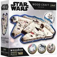 Trefl Trefl Puzzle Wood Craft: Star Wars, Millenium Falcon - 160 darabos puzzle fából