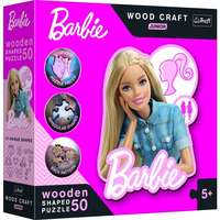 Trefl Trefl Puzzle Wood Craft: Barbie – 50 darabos puzzle fából