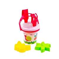 Mochtoys Homokozókészlet, 6 részes - Rózsaszín szitával