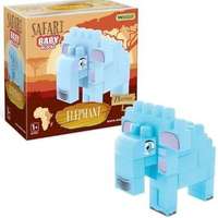 Wader Wader: Baby Blocks Safari építőkockák - elefánt