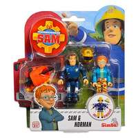 Simba Sam, a tűzoltó: 2 darabos figura - Sam és Norman