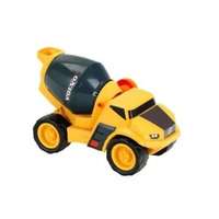 Klein Volvo: Fekete-sárga műanyag betonkeverő - 1:24