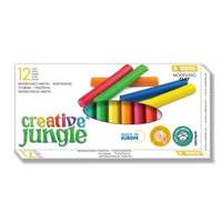 Sakota Creative Jungle: Színes gyurma - 12 db-os szett