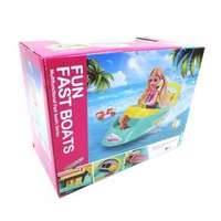 Manyuk Toys Motorcsónak szett babával - 9 db-os