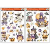 PLUS LINE Szörnyen cuki ablakmatrica, 29 x 41 cm - többféle