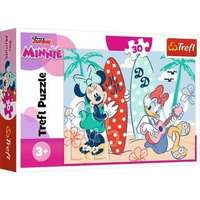 Trefl Trefl: Minnie és Daisy a tengerparton - 30 darabos puzzle