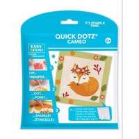 Diamond Dotz Diamond Dotz Dotzies: Erdei róka képkészítő szett - 13 x 13 cm