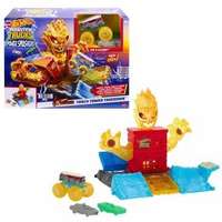Mattel Hot Wheels: Monster Trucks Power Smasher Tűzszörny pályaszett