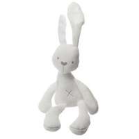 KIK Spolka Hosszú fülű plüss nyuszi - 36 cm, bézs