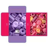 Nebulo Cukorka mintás hullámkarton füzetbox - A5